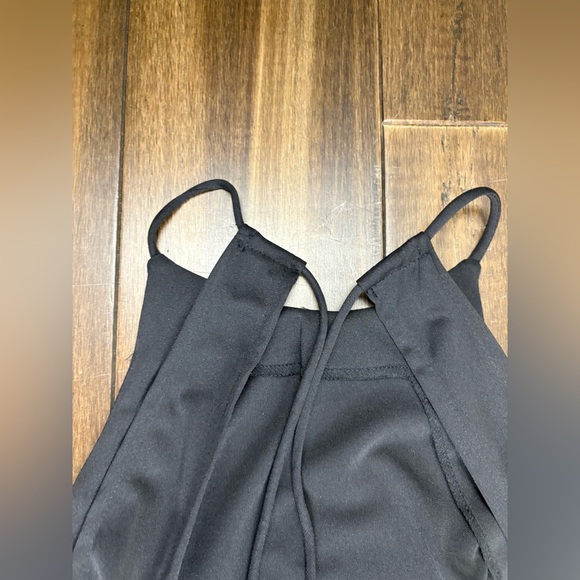 Zum Zum size 1 Juniors Black Floor Length Prom or Evening Dress LBD y2k Fitted - Picture 11 of 12